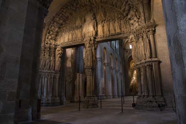 Cathedral, Portico, Roofs, Museum, Santiago de Compostela